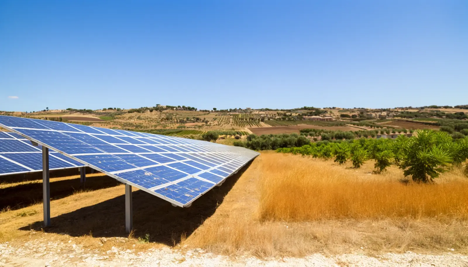 Impianto fotovoltaico a terra in Basilicata